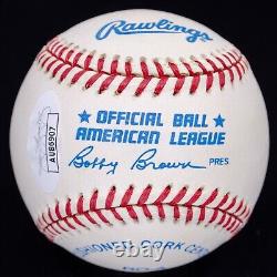 Ken Griffey Jr. Signed Official American League Baseball Very Clean! JSA COA