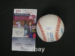 Ken Griffey Jr Signed Official American League Baseball With Jsa Coa