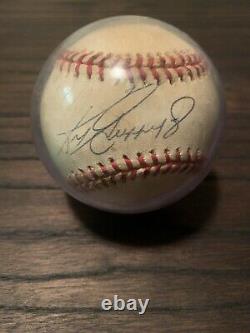 Ken Griffey Jr. Vintage Signed Official American League Baseball HOF Game Used