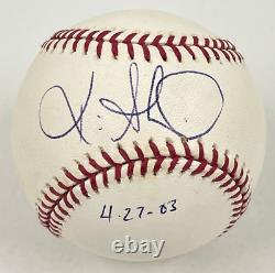 Kevin Millwood Signed Official Major League Baseball No Hitter Date Inscription