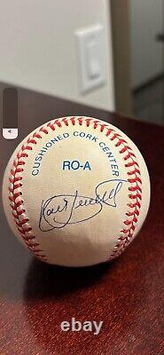 Kirby Puckett Autographed Baseball with Proof on Official American League Ball