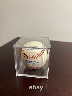 Kirby Puckett Autographed Baseball with Proof on Official American League Ball