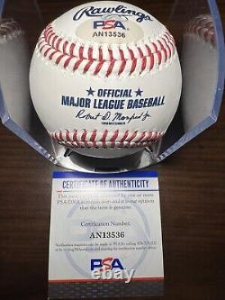 Kodai Senga Signed Official Major League Baseball PSA DNA Certed Autographed