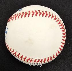 LARRY DOBY Signed Official American League Baseball-HALL OF FAME-INDIANS-PSA