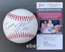 Logan Webb Signed Official Major League Baseball Inscribed Auto Giants JSA COA