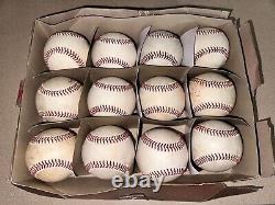 Lot 12 Rawlings Official Major League baseballs MLB Dozen