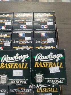 Lot Of 15 Rawlings Official National League Baseballs NIB