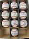 Lot of 10 Jim Mudcat Grant Signed Official Major League Baseballs with holograms