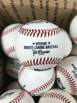 Lot of 22 Official Minor League Baseballs MILB