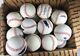 Lot of 22 Rawlings MLB Official Major League Baseballs Blemishes