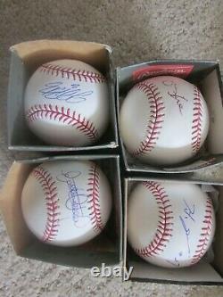 Lot of (35) Signed Autograph Official Rawlings Major League Baseballs Huge Lot