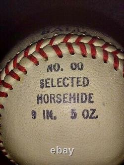 Lowe & Campbell 1930's Official League #00 Horsehide Baseball VERY RARE Vintage