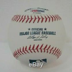 MIKE TROUT Signed ROOKIE Bud Selig Official Major League Baseball PSA DNA PEARL