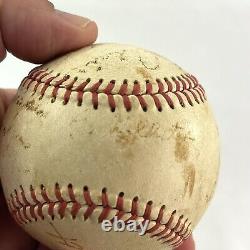 MLB Baseball Faded Unknown Signatures Autographs Official Ball American League