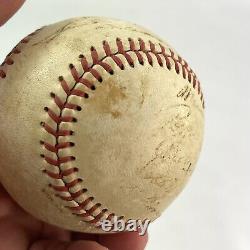 MLB Baseball Faded Unknown Signatures Autographs Official Ball American League