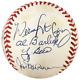 MLB Hall of Famers Autographed Official National League Baseball
