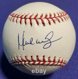 Manny Ramirez Autographed Mint Official Major League Baseball (schwartz Coa)