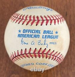 Mark McGwire Autographed Signed Official American League Baseball, Athletics