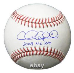 Marlins CHRIS COGHLAN Signed Rawlings Official MLB Baseball with2009 NL ROY SS