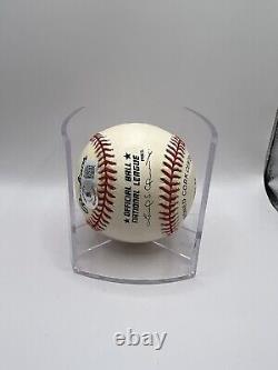 Marvin Miller Signed Official National League Baseball With Cube Beckett COA