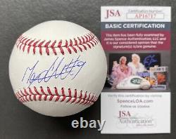 Max Clark Signed Official Major League Baseball Tigers Autographed JSA COA