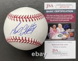 Max Clark Signed Official Major League Baseball Tigers Autographed JSA COA