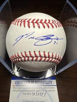 Max Scherzer Signed Official Major League Baseball PSA DNA Certed Autographed