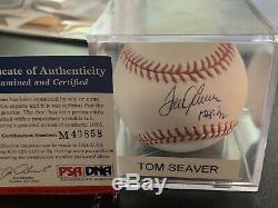 Mets Tom Seaver Authentic Signed Official Major League Baseball Autographed PSA