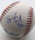 Michael Strahan Signed/Autographed Official Major League Baseball Beckett