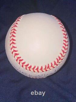 Mickey Mantle #7 Signed Autographed Official American League Baseball Psa Coa