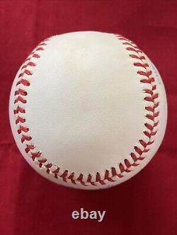 Mickey Mantle Autographed Official American League Baseball HOF New York Yankees