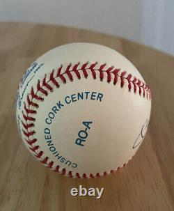 Mickey Mantle Autographed Signed Official American League Baseball with JSA LOA