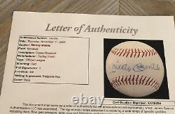 Mickey Mantle Signed Autographed Dudley Official League Baseball Jsa Certified