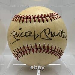 Mickey Mantle Signed OAL Official American League Baseball (JSA STICKER & LOA)