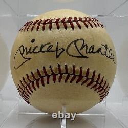 Mickey Mantle Signed OAL Official American League Baseball (JSA STICKER & LOA)