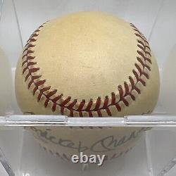 Mickey Mantle Signed OAL Official American League Baseball (JSA STICKER & LOA)