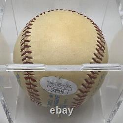 Mickey Mantle Signed OAL Official American League Baseball (JSA STICKER & LOA)