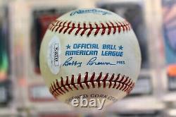 Mickey Mantle Signed Official American League Baseball Auto Jsa Coa -ny Yankees