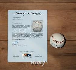 Mickey Mantle Yankees signed Official Major League Baseball LOA PSA #AI05860