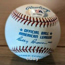 Mickey Mantle Yankees signed Official Major League Baseball LOA PSA #AI05860