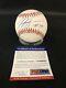 Mike Piazza Autographed Signed Official Major League Baseball Hof 2016 Psa/dna