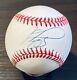 Mike Piazza Autographed Signed Official National League Baseball, NY Mets HOFer