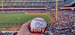 Mike Trout Autographed Signed Rawlings Official Major League Baseball Angels MVP
