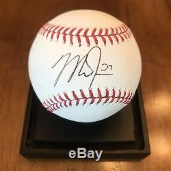 Mike Trout Signed Autographed Official Major League Baseball Angels