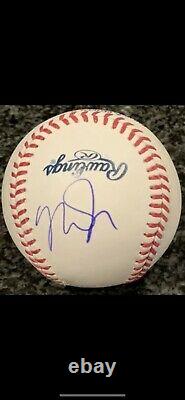 Mike Trout Signed Official Major League Baseball PSA DNA Coa Angels Autographed