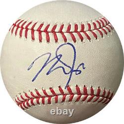 Mike Trout signed Rawlings Official Major League Baseball #27- JSA LOA #BB97366