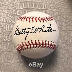 Mint Betty White Signed Autographed Official Major League Baseball PSA DNA COA
