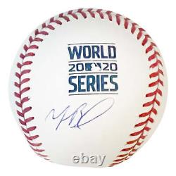 Mookie Betts Signed Rawlings Official MLB World Series 2020 Baseball (JSA)