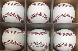 NEW 1/2 DOZEN (6) Rawlings Official MLB Baseballs Manfred ROMLB TISSUE WRAPPED