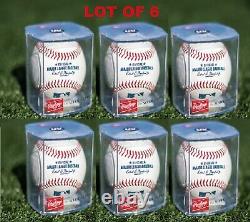 NEW Lot of 6 Major League Series Dueling MLB Baseball Rays vs Dodgers Cubed